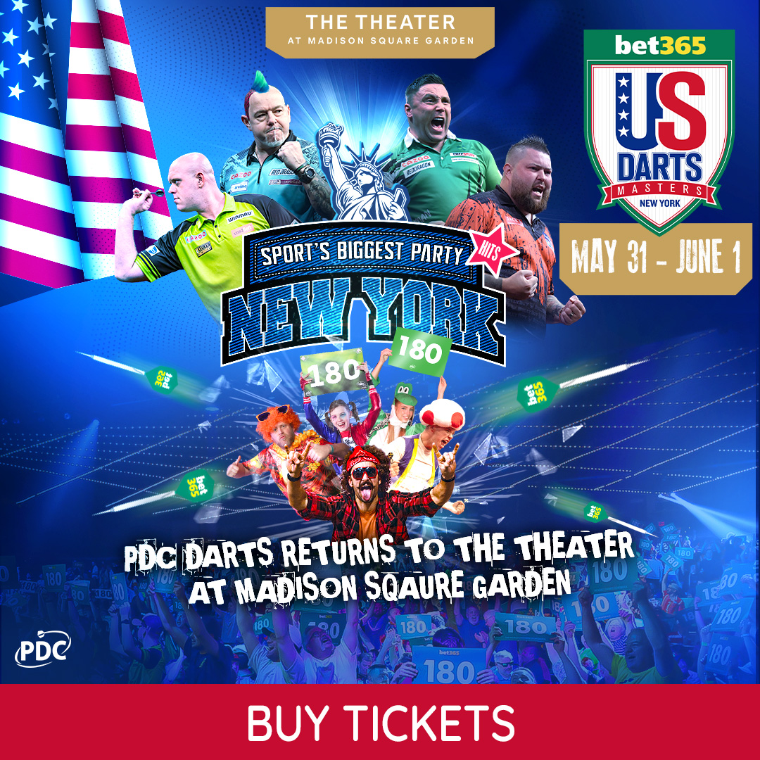 US Darts Masters Tickets PDC